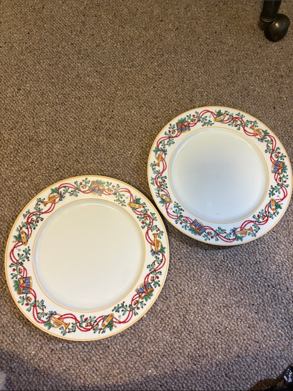 Christmas Holiday dinner plates — Block Spal Whimsy Christmas
